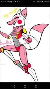 Create meme: the pictures mangle, fantaim foxy, funtime foxy