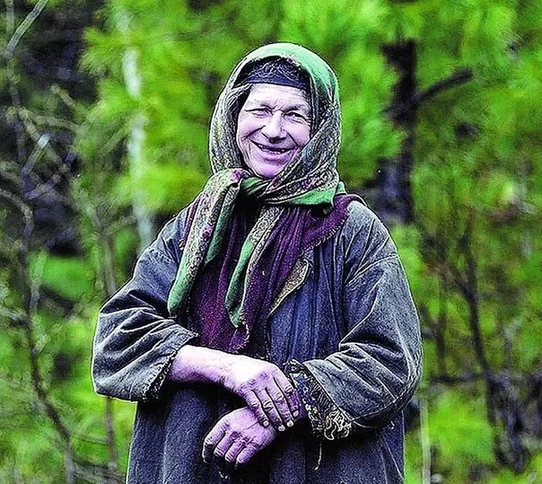 Create meme: Agafya Lykova, hermit agafya lykova, agafya karpovna lykova