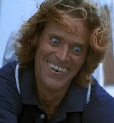 Create meme: Willem Dafoe smile, willem dafoe, William Defoe meme