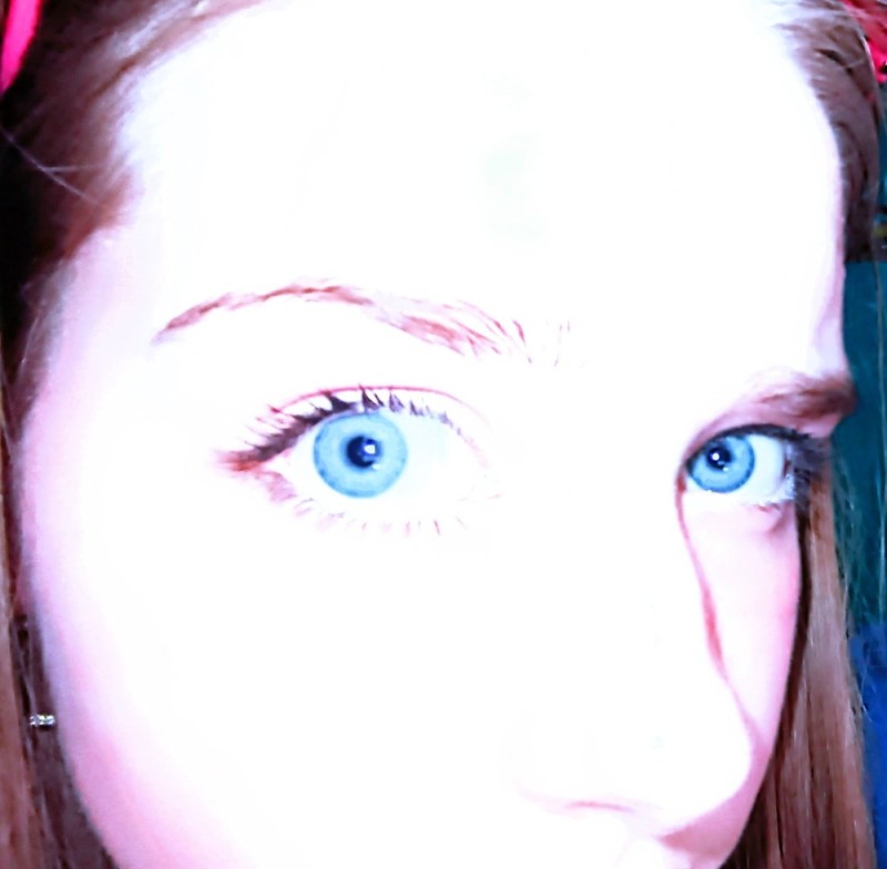 Create meme: girl , woman , blue eyes kristina