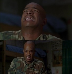 Create meme: major Payne I can't feel my legs, major Payne pictures, major Payne meme