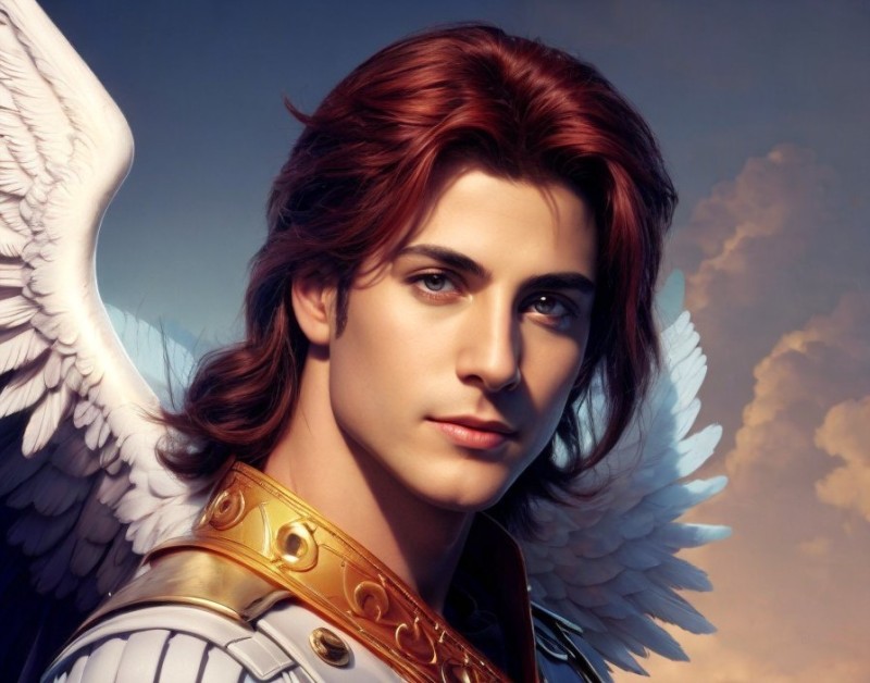 Создать мем: мужских, архангел, archangel gabriel