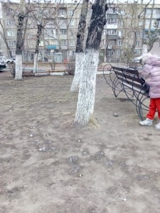 Create meme: children's Playground, in the yard, yard