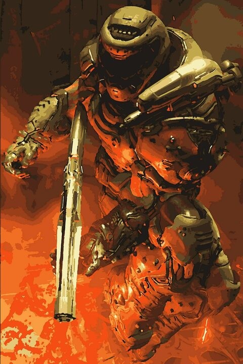 Create meme: doom , doom eternal, doom the executioner of doom