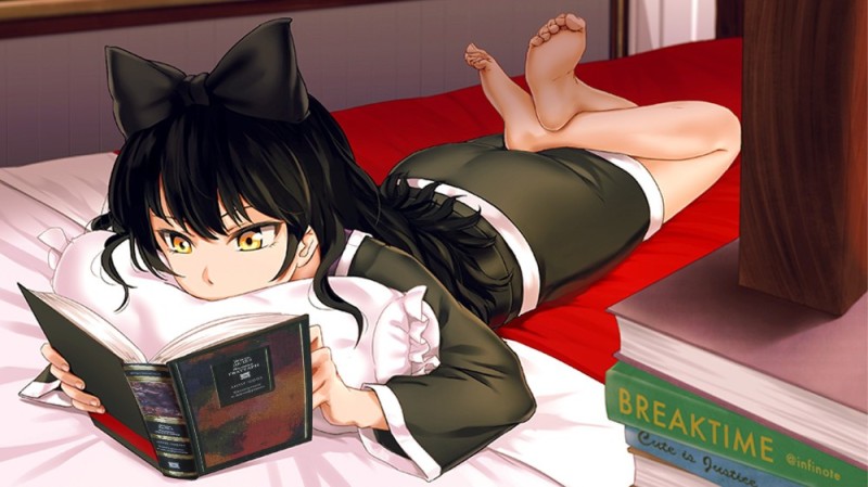 Create meme: Blake belladonna feet, rwby blake belladonna, arts anime