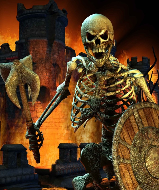 Create meme: the elder scrolls skeleton, skeleton warrior, The Elder Scrolls IV: Oblivion Game