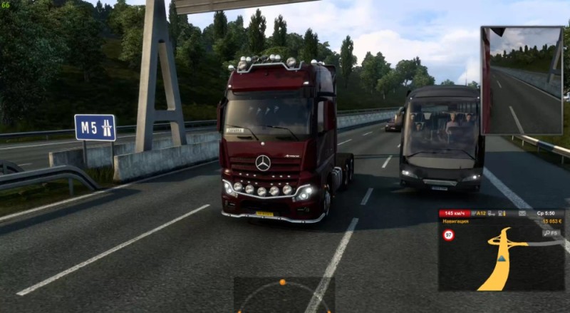 Create meme: etc 2, mercedes-benz actros, euro track simulator 2 mods