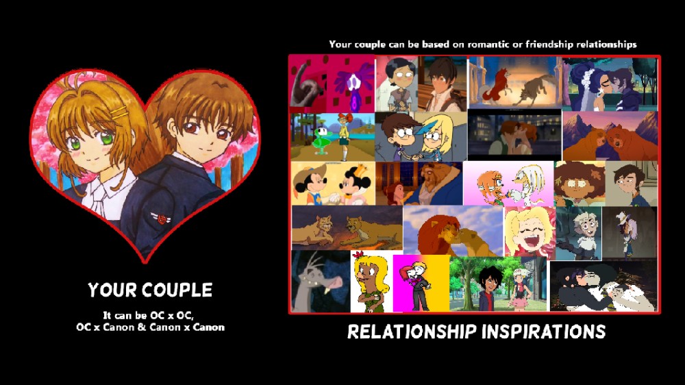 Create meme: card captor, anime couple, anime series