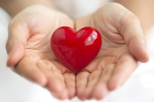 Create meme: heart health, heart in hands