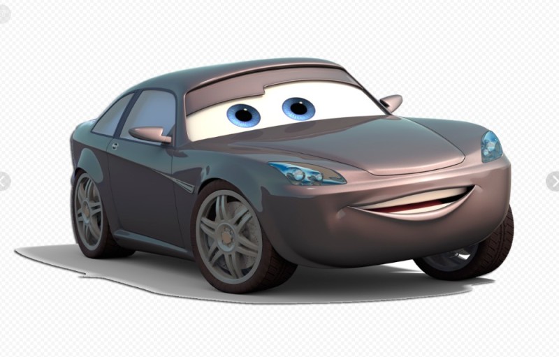 Create meme: Bob Cutlass cars, sally cars, cars on a white background