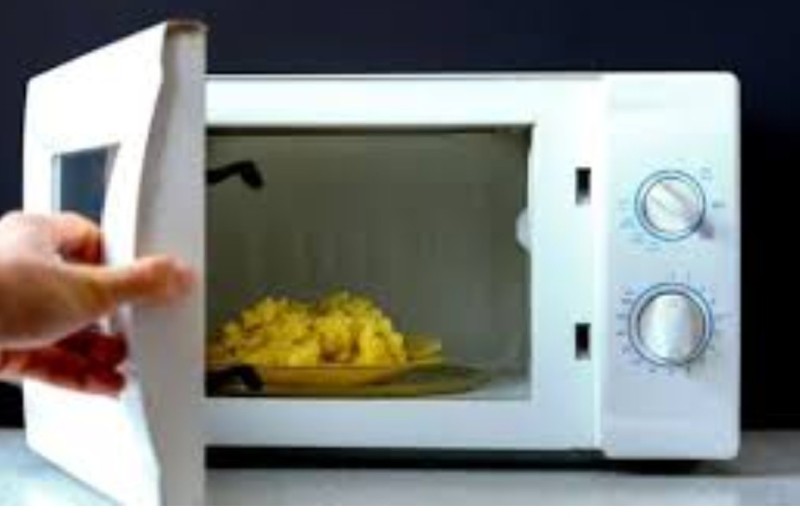 Create meme: microwave, cooking in the microwave, food in the microwave