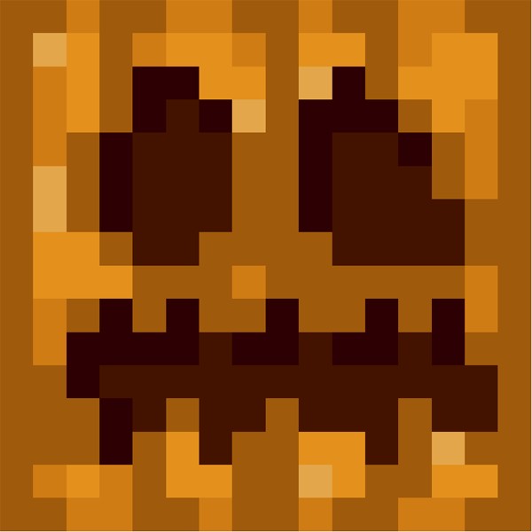 Create meme: pumpkin minecraft, pumpkin from minecraft, jack's pumpkin minecraft