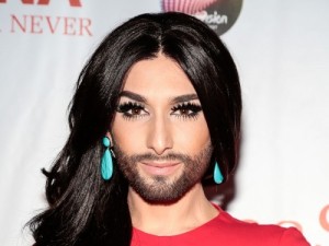 Create meme: Conchita Wurst changed her image photo, concity vyurst, Wurst