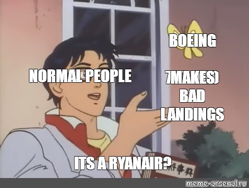 Boing meme. Мем с бабочкой оригинал. Ryanair Мем.