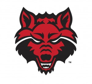 Create meme: wolf logo for dream league, red wolf, red wolf logo