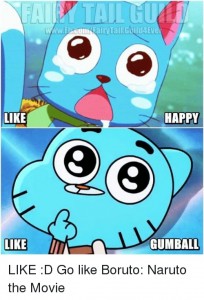 Create meme: the amazing world of Gumball, the Gumball on steam, gambol
