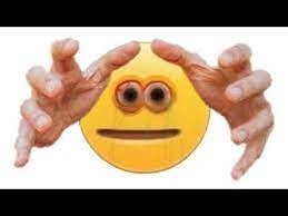Create meme: smile with hands, meme smiley with a hand