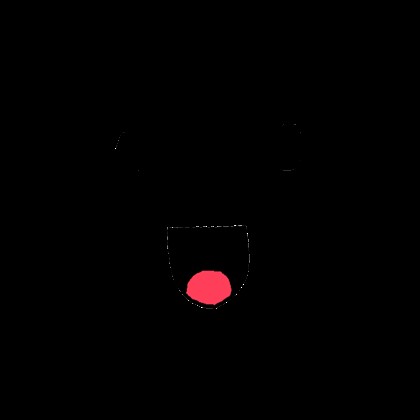 Красные точки на черном фоне монитора