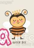 Create meme: honey bee, bee, cheerful bee