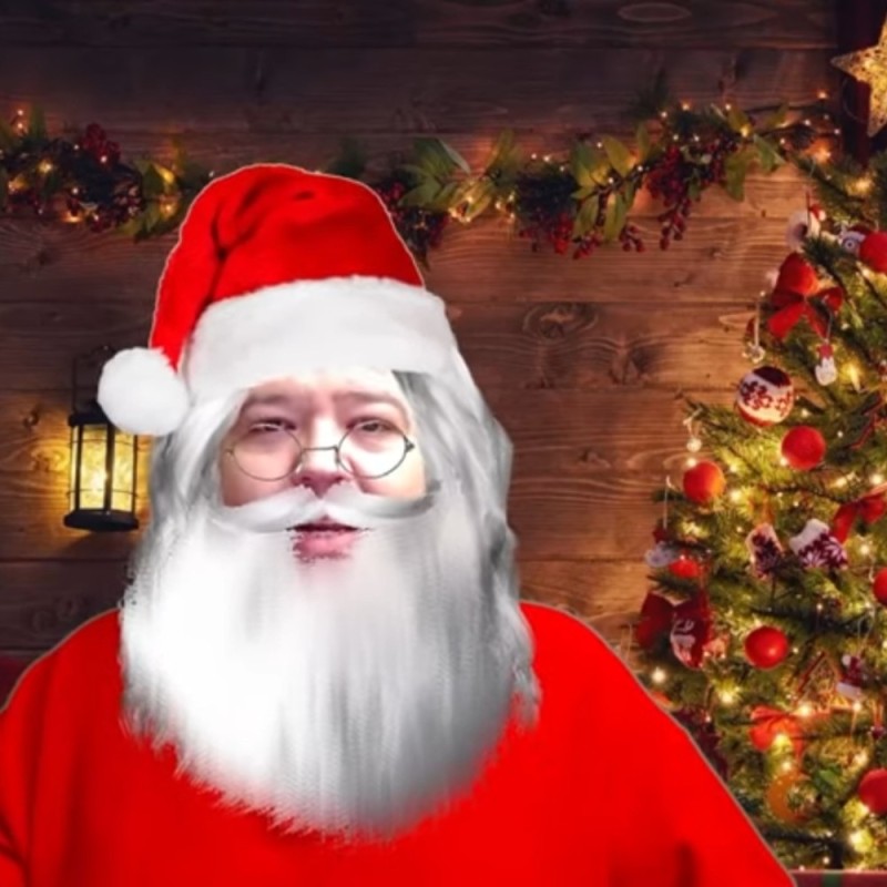 Create meme: new year, santa claus, from Santa Claus