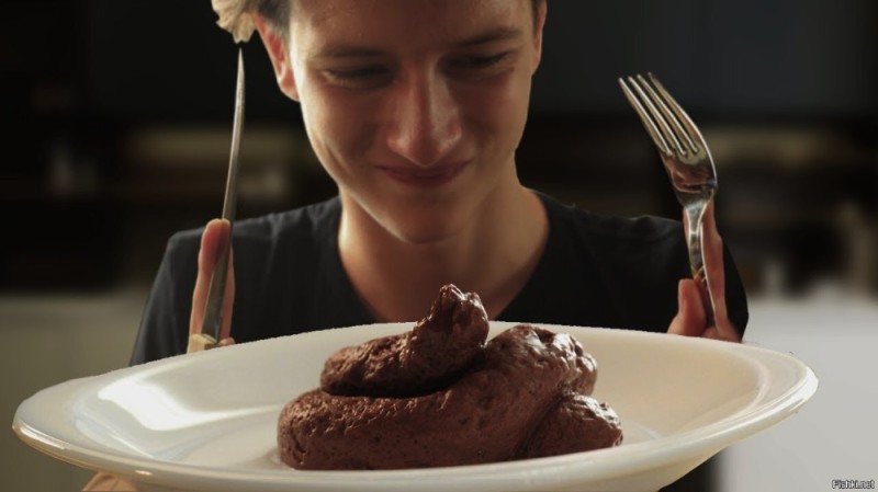 Create meme: eating poop, chocolate fondue, chocolate dessert