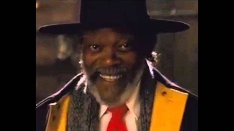 Create meme: Samuel l Jackson disgusting eight, samuel l, hateful 8