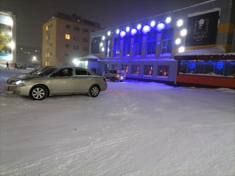 Create meme: winter anadyr, vorkuta polar night, nadym city center