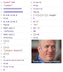 Create meme: javascript, text