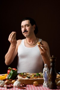 Create meme: food, Belissimo gesture, Italians photos stereotype