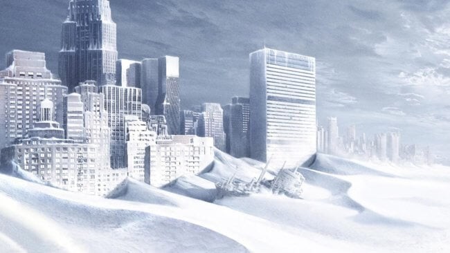 Create meme: climate change, the day after tomorrow (the day after tomorrow) 2004, cataclysm