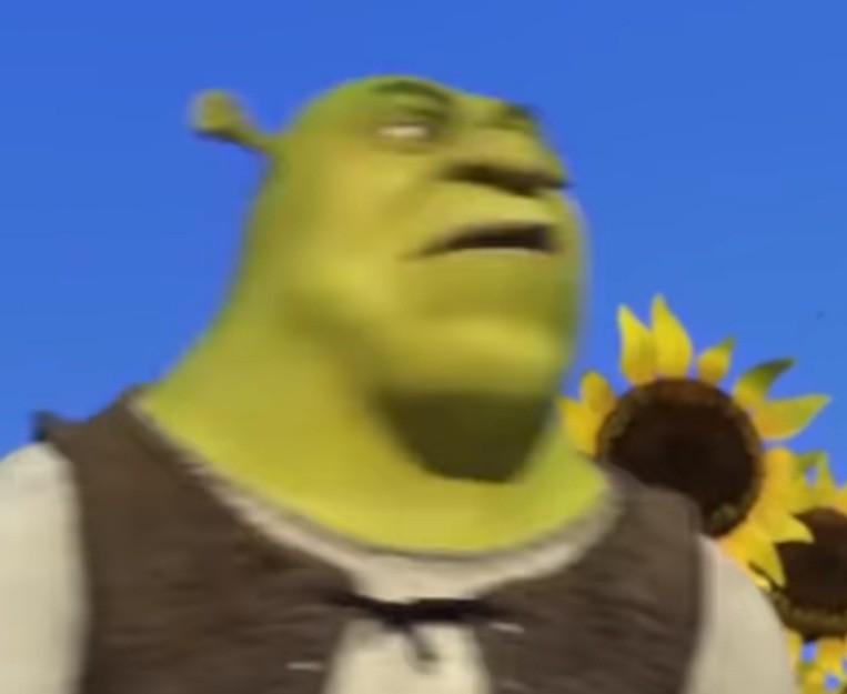 Создать мем: шрек геншин, шрек герои, production of shrek