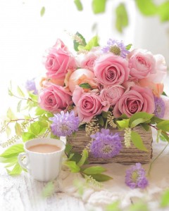 Создать мем: доброе утро цветы, доброе утро красивые цветы, нежные цветы