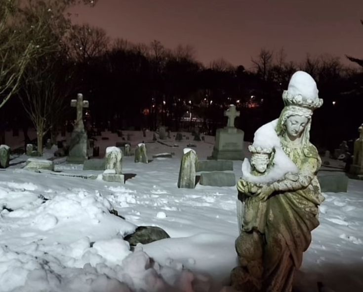 Create meme: photos of the cemetery, cemetery in the snow, cemeteries