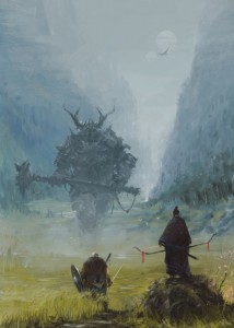 Create meme: brothers in arms, warlord, Jakub rozalski Vikings