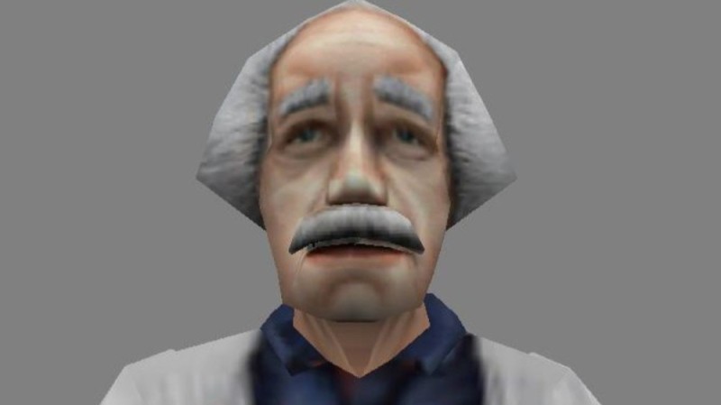 Create meme: half life 1 scientist, half-life , Professor from Half life 1