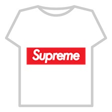 Camiseta supreme online roblox