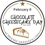 Создать мем: день чизкейка с белым шоколадом, cheesecake day, cheesecake