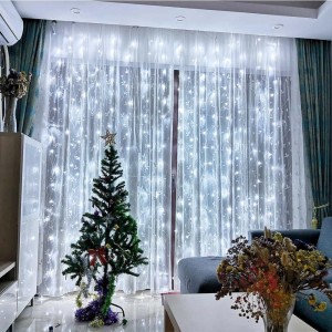 Create meme: garland on window curtain, festoon curtains on the window led, festoon blind curtain and waterfall