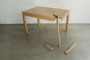 Create meme: coffee table oak, as it is impossible to collect furniture, designer furniture