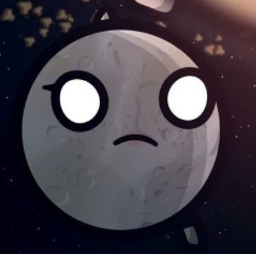 Create meme: sharanut space, moon , anime 