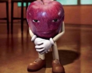 Создать мем: ест яблоко, анимация, мем dr. phil m m