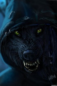 Create meme: werewolf, wolf, the lone wolf werewolf