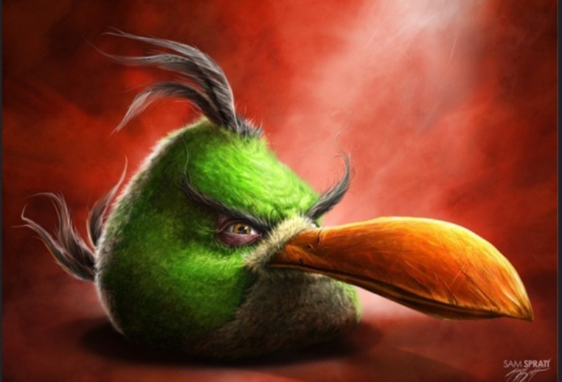 Создать мем: птицы angry birds, realistic angry birds, птица из энгри бердз