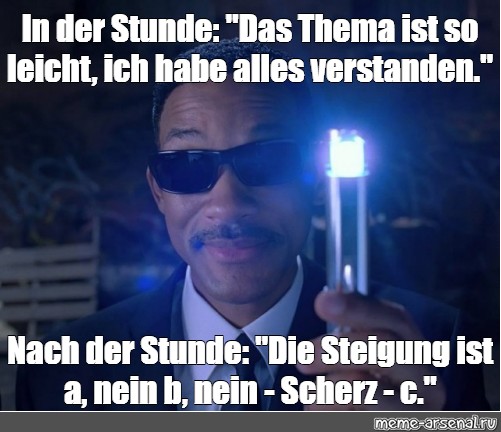 Meme: "In Der Stunde: "Das Thema Ist So Leicht, Ich Habe Alles ...