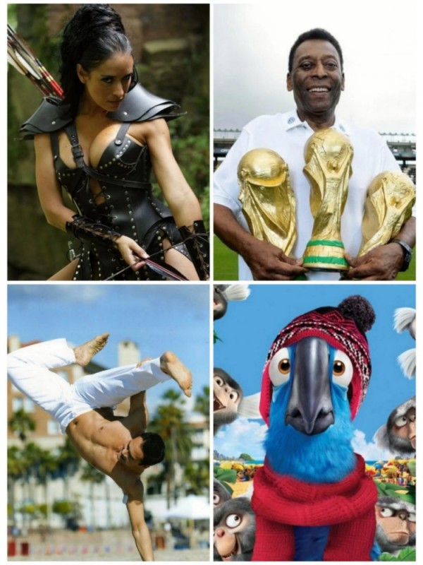 Create meme: legendary players, world Cup , Brazilian players