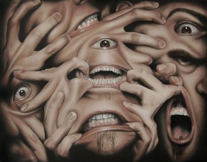 Create meme: surrealism art, form of schizophrenia, lulz