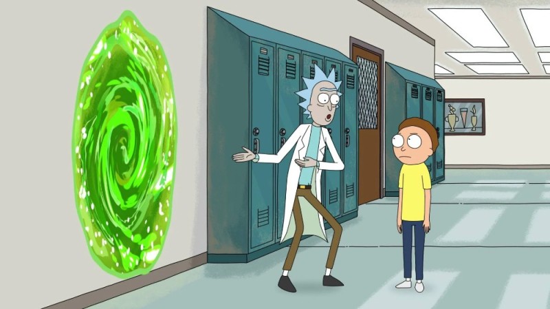 Create meme: morty drawing, Rick and Morty Rick, Rick and Morty