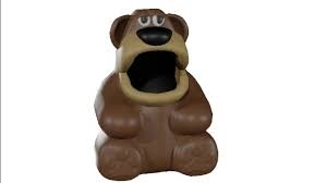 Create meme: brown bear, bear toy, urn bear