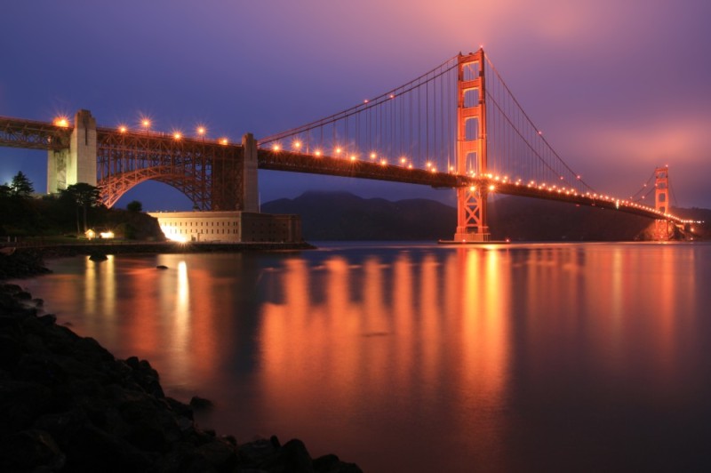 Create meme: california bridge, golden bridge of san francisco, golden gate bridge in san francisco