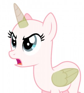 mlp base filly unicorn